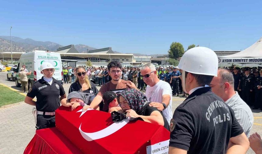 Görev Arkadaşlarının Gözyaşları Sel Oldu: Genç Polis Memuru Kalp Kriziyle Hayatını Kaybetti, Aydın İl Emniyet Müdürlüğü’nde Yürek Yakan Tören
