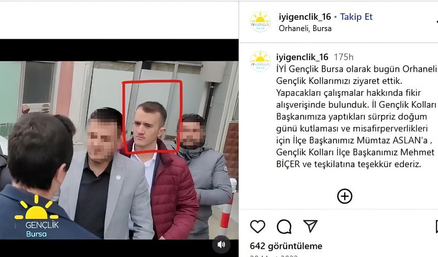 Bursa Harmancık’ta Ormanları Kundaklayan FETÖ’den İhraç Edilen Ufuk Aytekin’in İYİ Parti Kayıtları Ortaya Çıktı