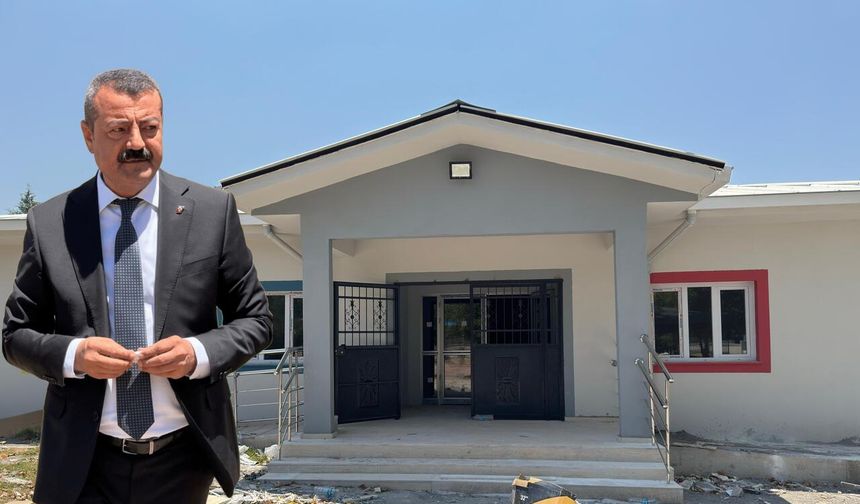 Yarbaşı Belediye Başkanı Ökkeş Aksoy’un Girişimleriyle 2025 Eğitim Yılına Hazır Modern Anaokulu İnşaatında Sona Gelindi