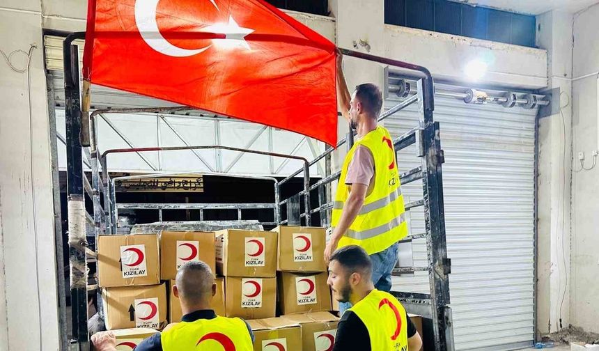 Türk Kızılay, Filistin’in Cenin Kentine Bin 200 Gıda Kolisi Gönderdi: Gazze ve Batı Şeria’da Yardım Operasyonları Sürüyor