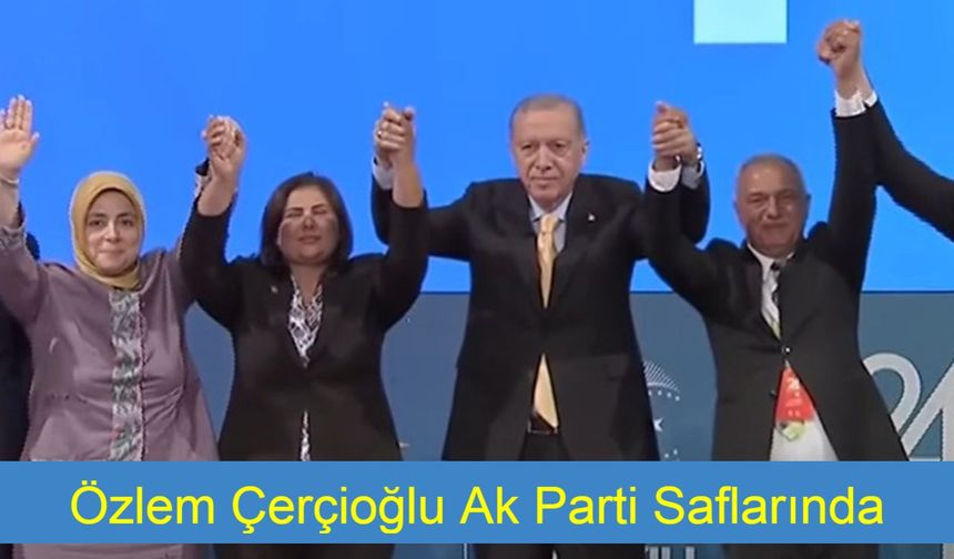 Son Dakika... Özlem Çerçioğlu CHP’den İstifa Edip AK Parti’ye Katıldı: “Alnım Ak, Başım Dik, Hizmete Devam”
