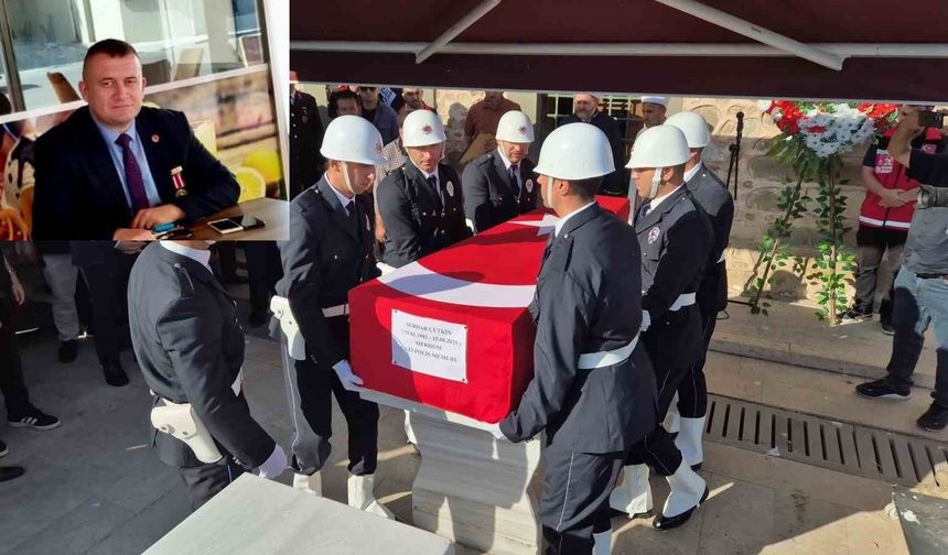 Tekirdağ’da Görevli Gazi Polis Memuru Serdar Çetkin Zatürre Nedeniyle Hayatını Kaybetti