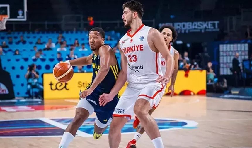 12 Dev Adam EuroBasket 2025’te Çeyrek Finalde: İsveç’i 85-79’la Geçtik!