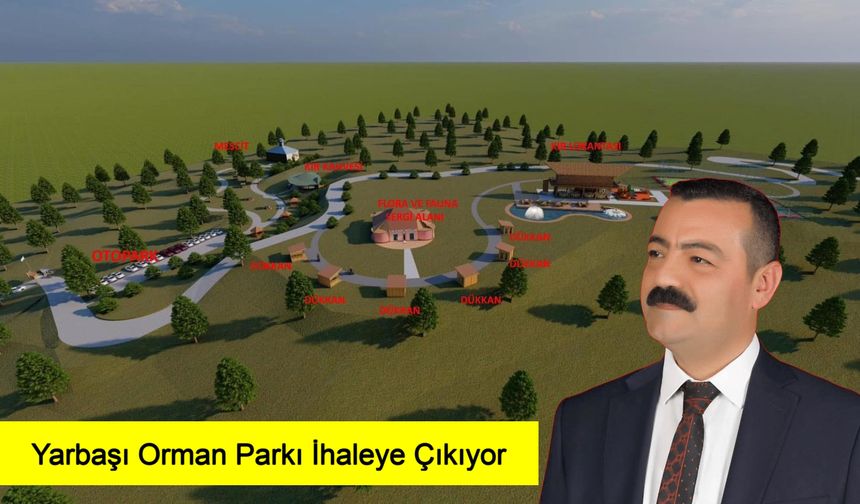 Başkan Ökkeş Aksoy’un Liderliğinde Yarbaşı Orman Parkı Hayata Geçiyor: Kırsal Turizme ve Sosyal Yaşama Büyük Katkı