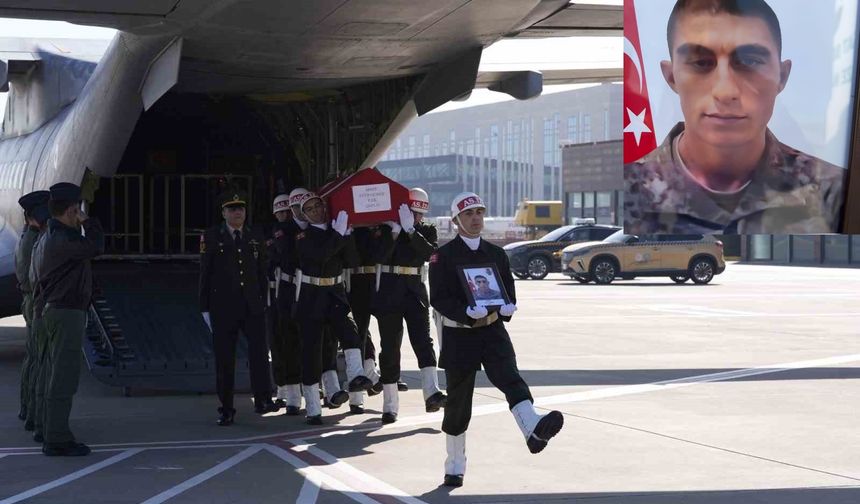 Tokat’ta Şehit Olan Asker Gaziantep’e Getirildi! Piyade Er Eyüp Güner Bugün Son Yolculuğuna Uğurlanıyor