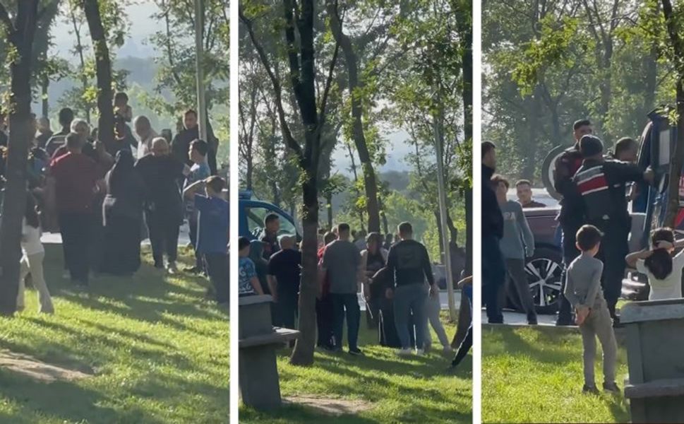 Bursa'da Piknik Alanında Yer Kapma Kavgası: Jandarma Müdahale Etti