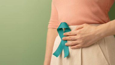 Depositphotos 678486720 Stock Photo Ovarian Cervical Cancer Awareness Woman