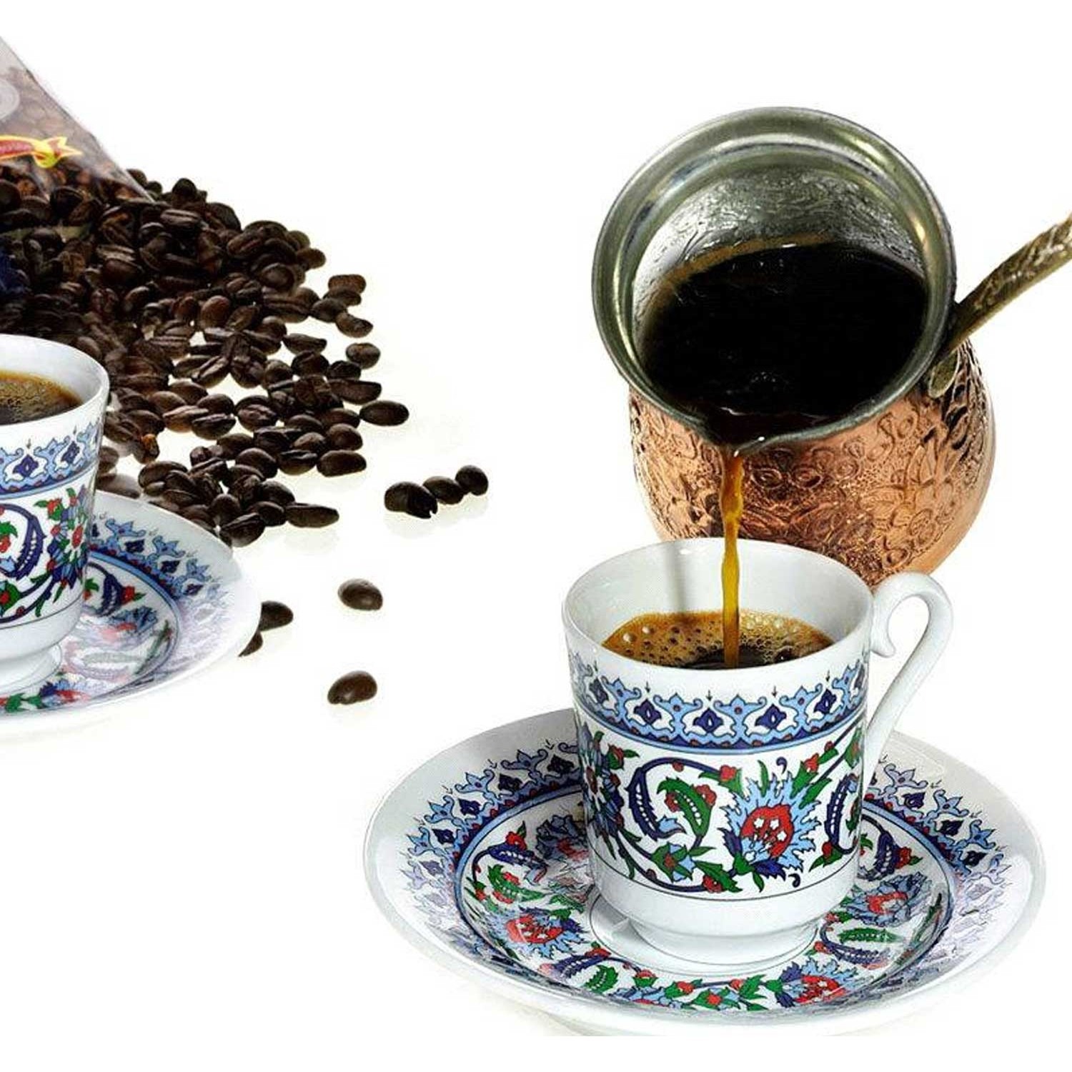 Porcelain Turkish Coffee Set 3