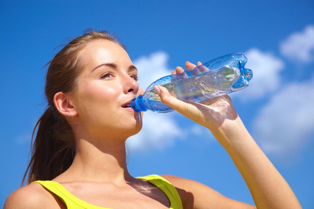 Sport Woman Drink Water 1