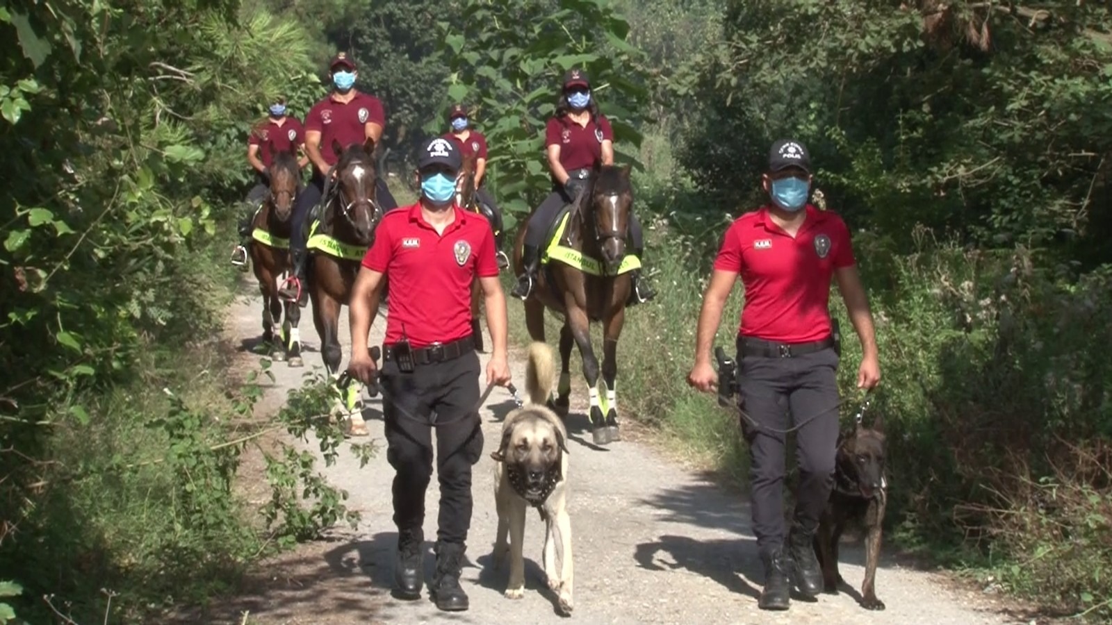 Cekmekoyde Polis Ekipleri Ulke C