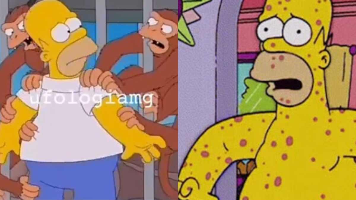 The Simpsons Maymun Cicegi Virus