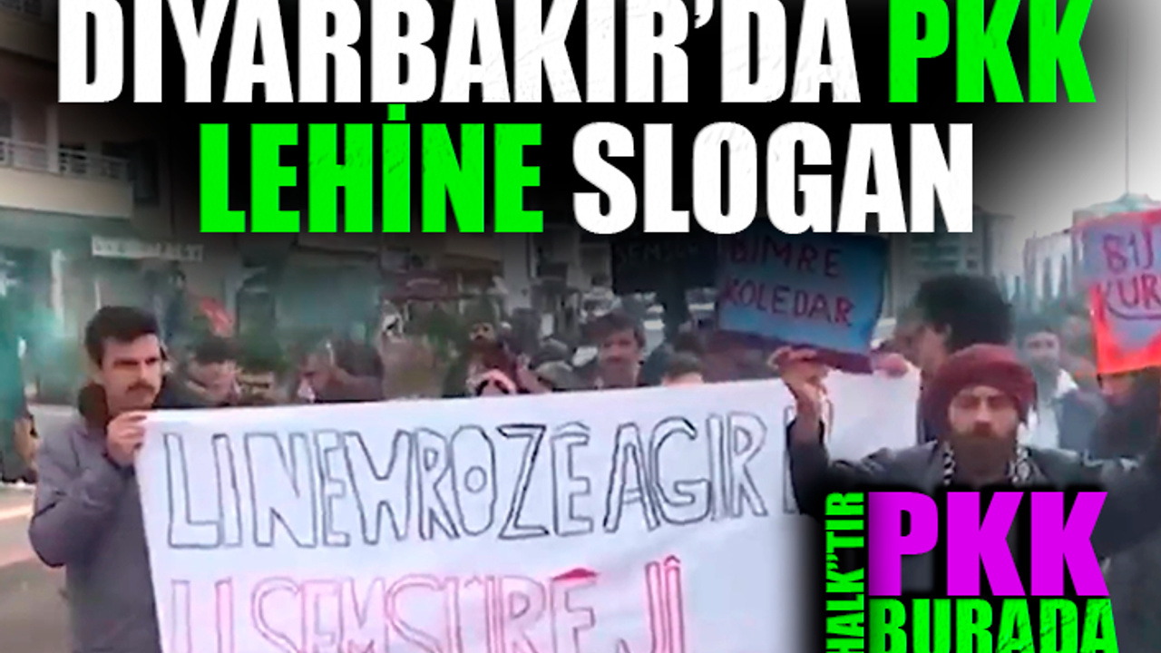 Diyarbakir Da Pkk Lehine Slogan