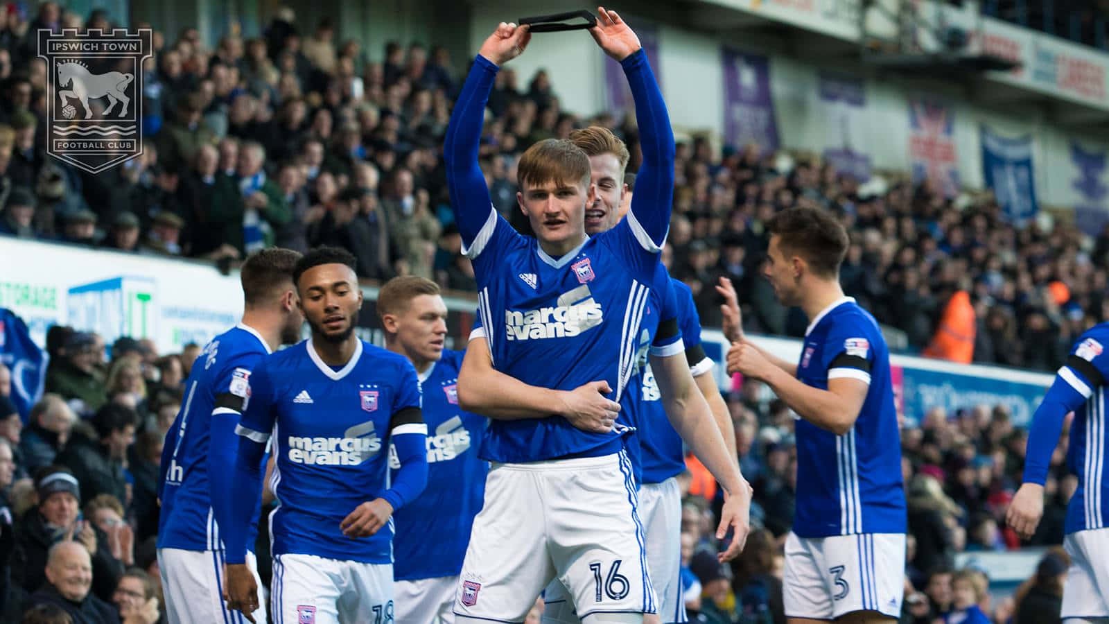 Ipswich Town 1600 X 900 Wallpape