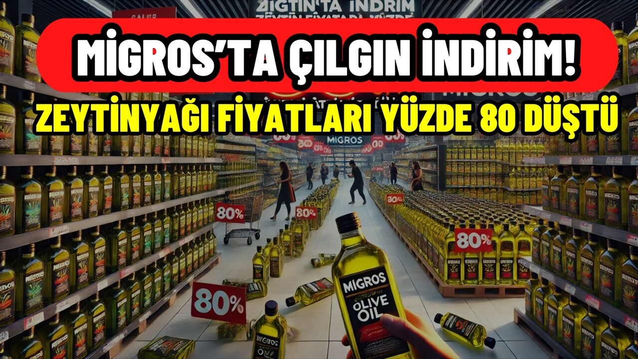 Migros Zeytin Yagi Indirimi