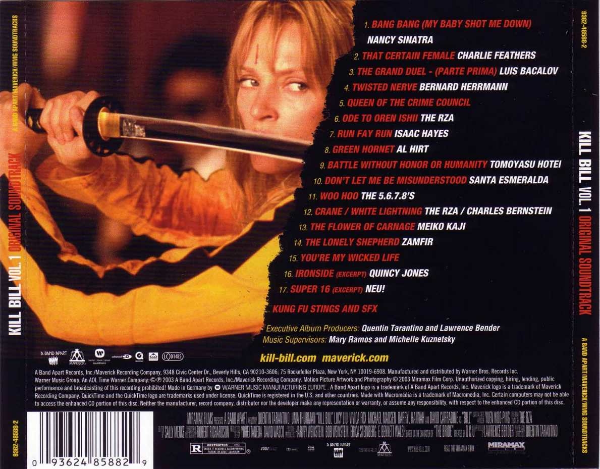 Kill Bill Vol 1 Soundtrack B