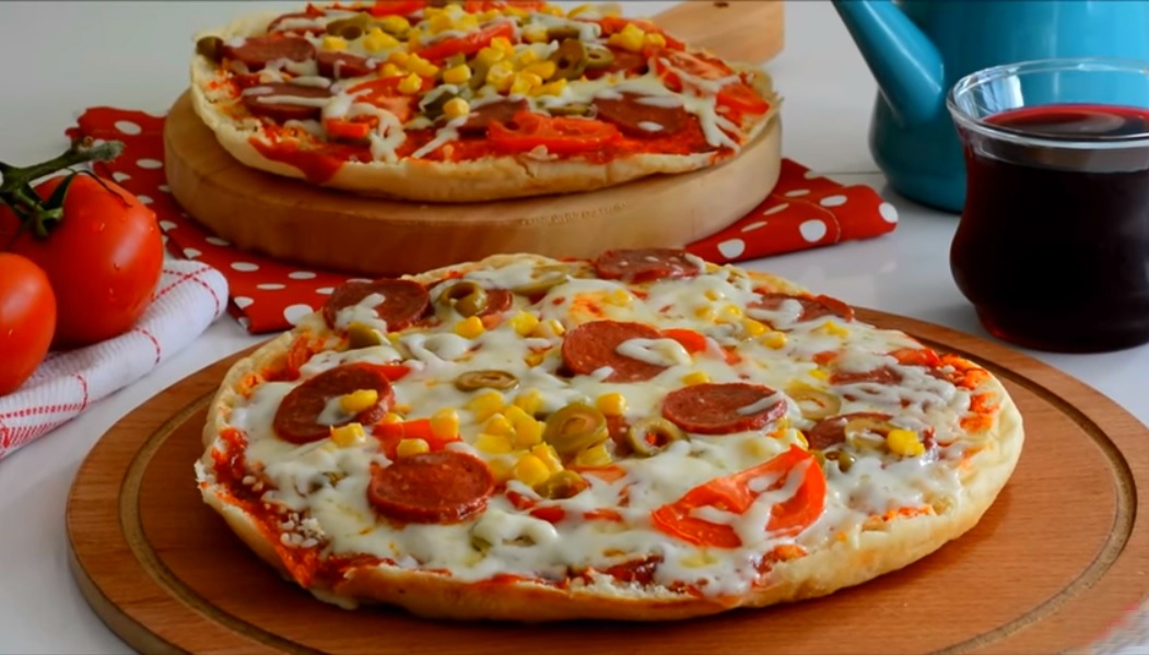 Bazlamadan Pizza
