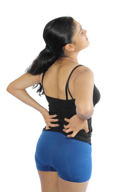 Female Having Back Pain