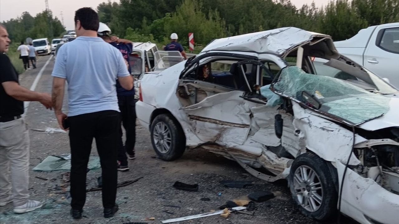 Osmaniye De Zincirleme Trafik Ka