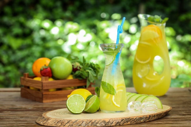 Bardak Limon Suyu Su Ile