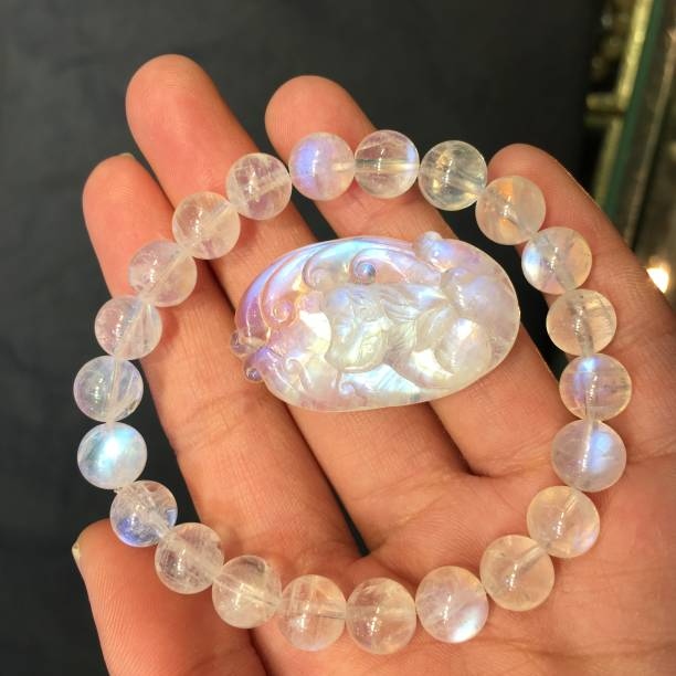 Crystal Fox Pendant And Bracelet