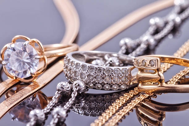 Gold Silver Rings And Chains