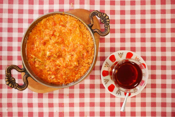 Turkish Menemen Omelet In A Fryi